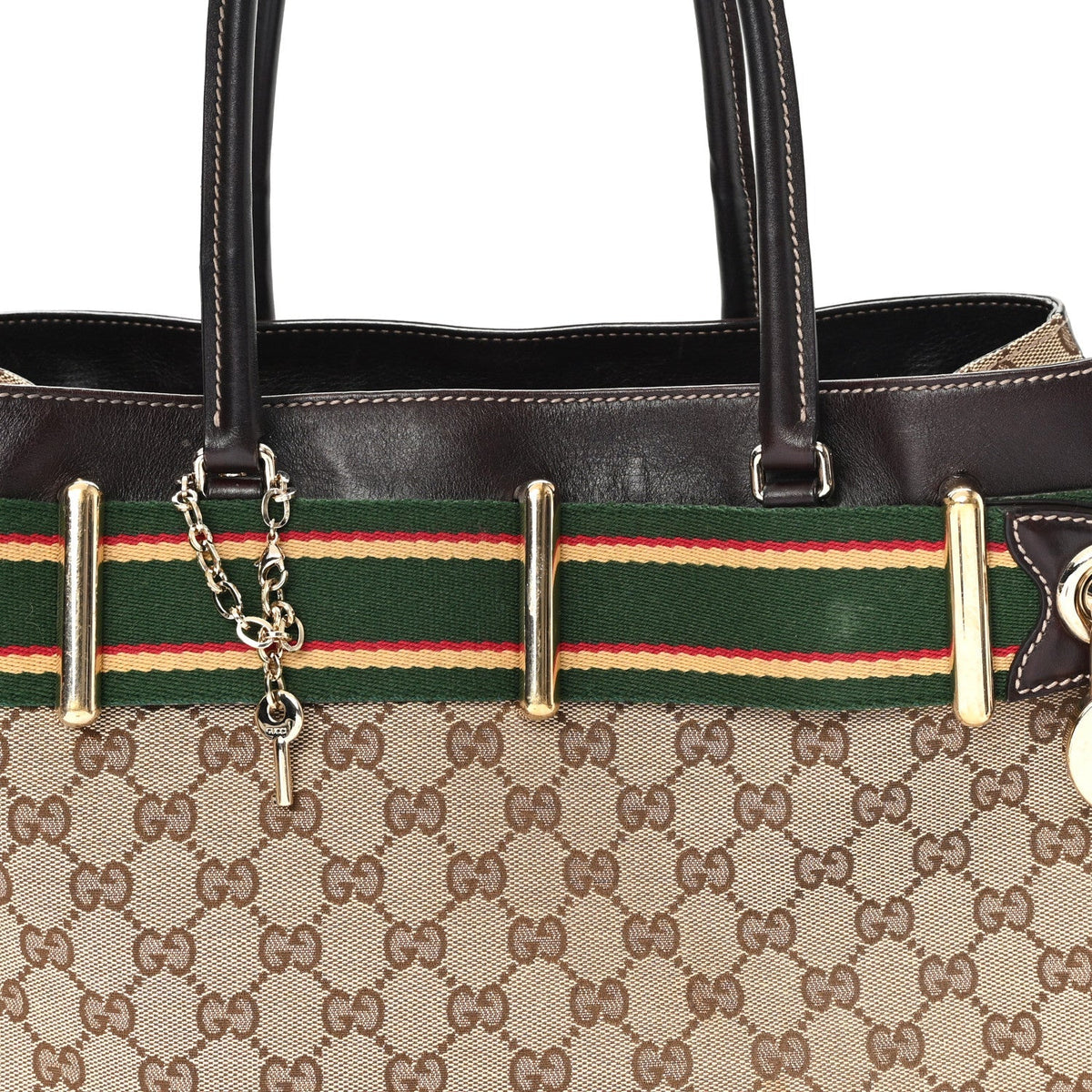 Monogram Lock Tote