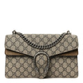 GG Supreme Monogram Small Dionysus Shoulder Bag Taupe