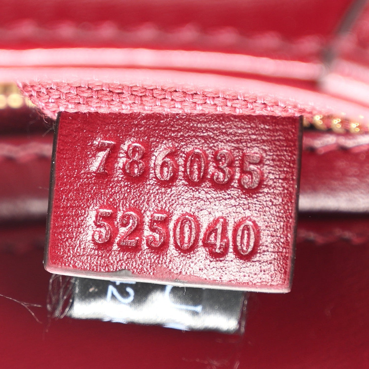 GG Shadow Monogram Mini Moon Side Shoulder Bag Rosso Ancora Red