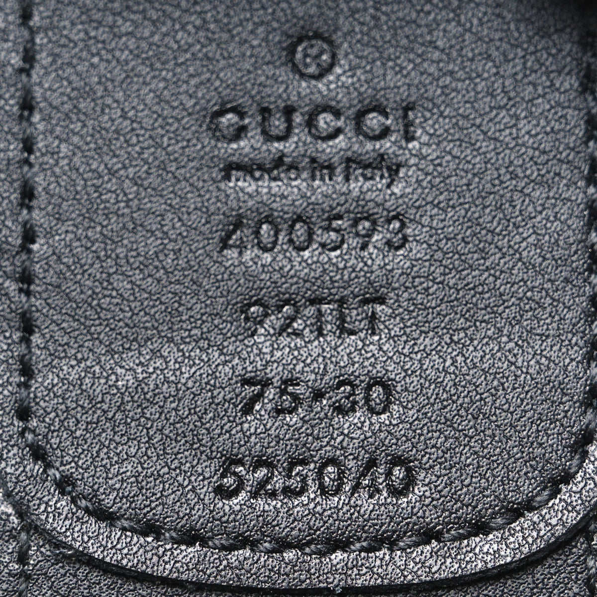 GG Supreme Monogram Matte Plutone Calfskin Double G 40mm Belt 75 30 Beige Ebony Black