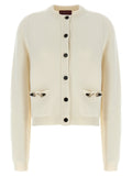 Gucci Morsetto Cardigan — Cream
