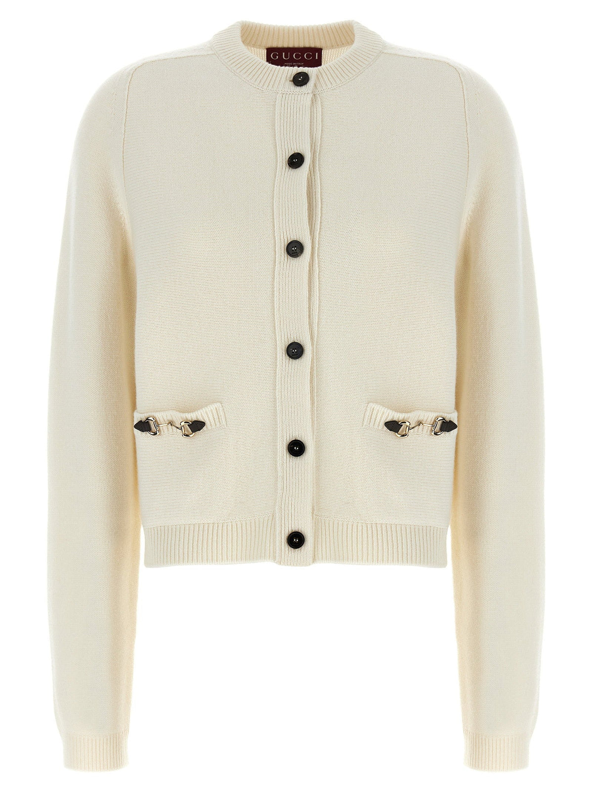 Gucci Morsetto Cardigan — Cream