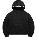 Bravest Studios Sapphire Zip Up Hoodie Black