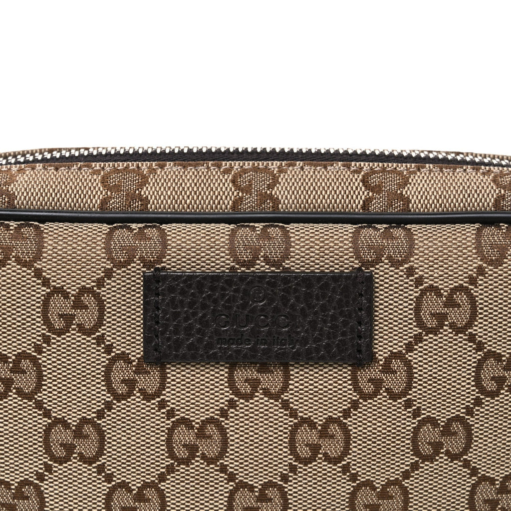 Monogram Belt Bag Dark Brown