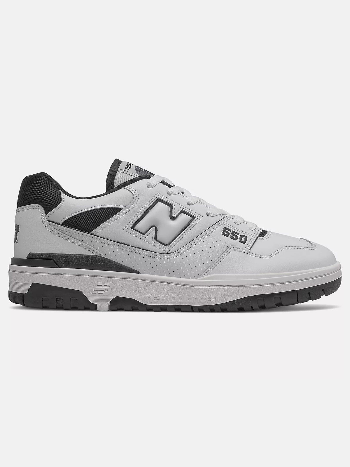 550 White/Black Shoes