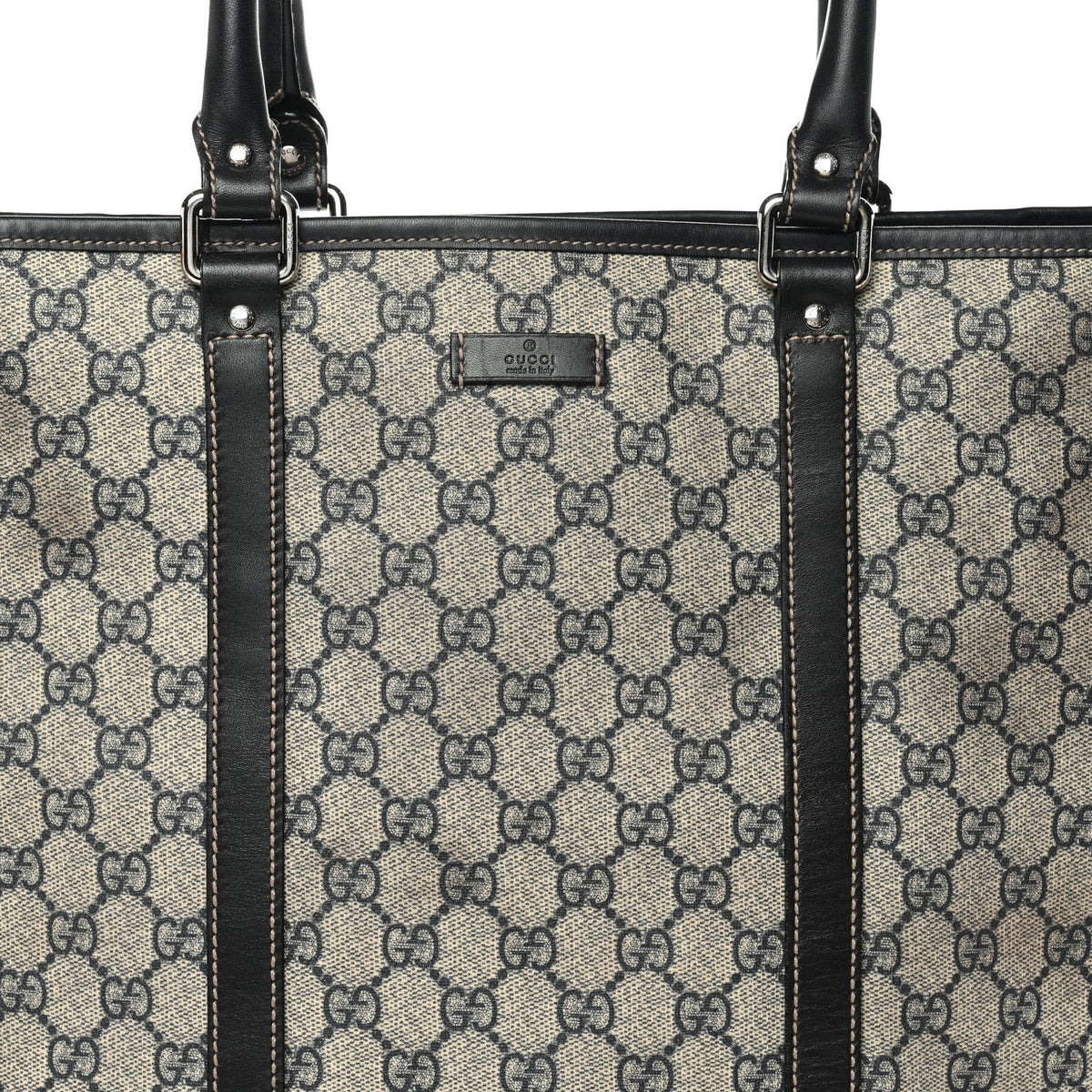 GG Plus Monogram Joy Vertical Tote Navy