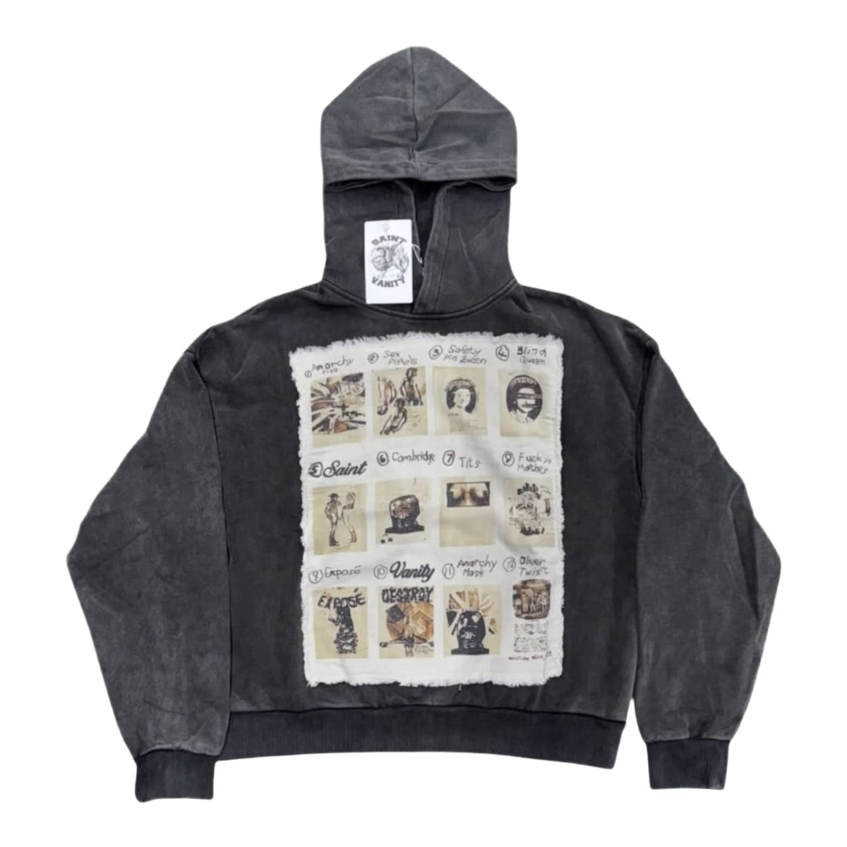 Saint Vanity Van Life Hoodie Grey