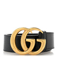 Textured Calfskin Double G 40mm Belt 75 30 Black