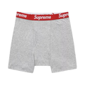 Supreme Hanes Boxer Briefs Grey