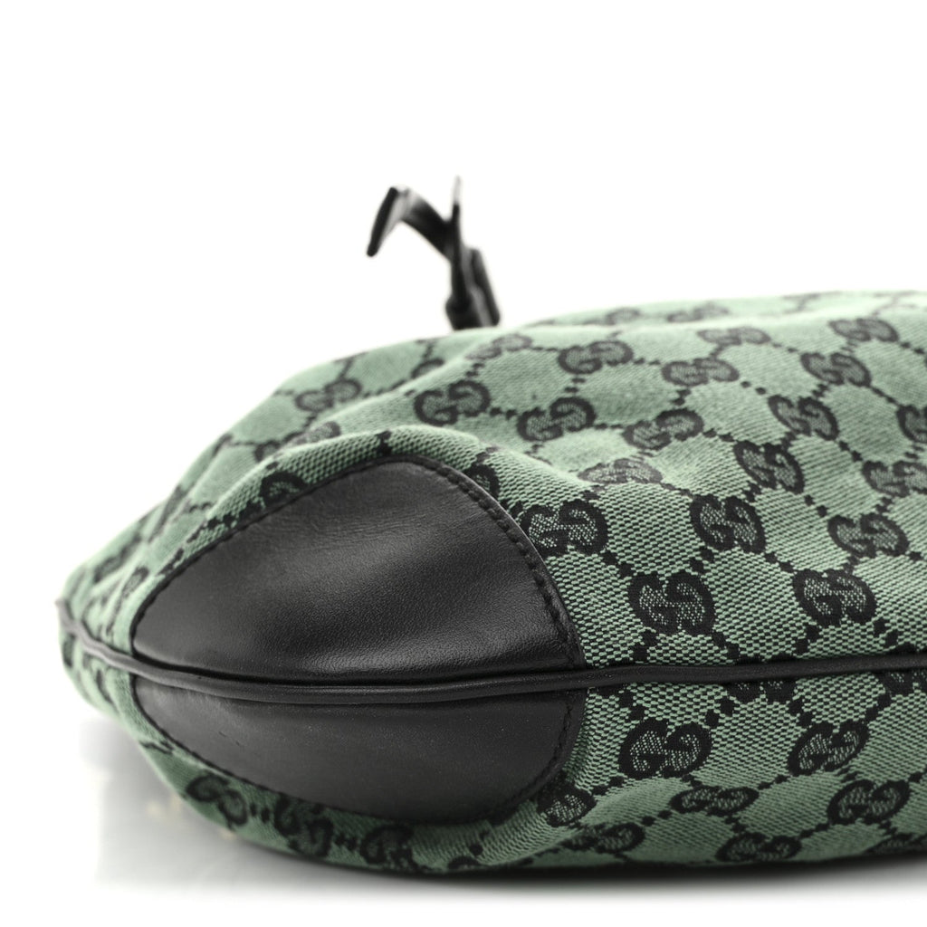 Monogram Drawstring Shoulder Bag Green