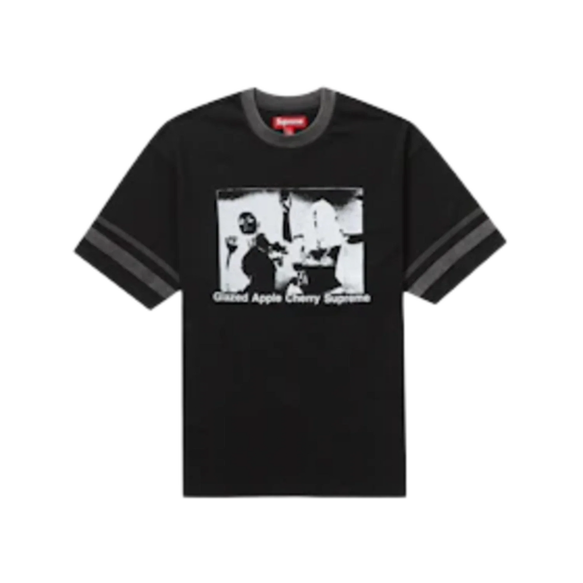 Supreme Glazed Athletic S/S Top Black