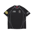 Supreme Piping Soccer Jersey Black