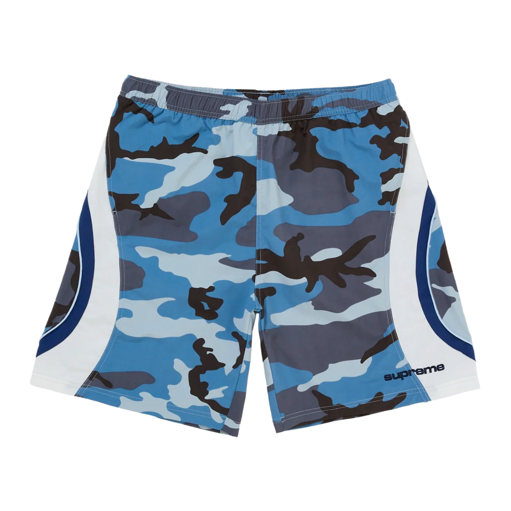 Supreme Paneled Water Short Blue Camo
