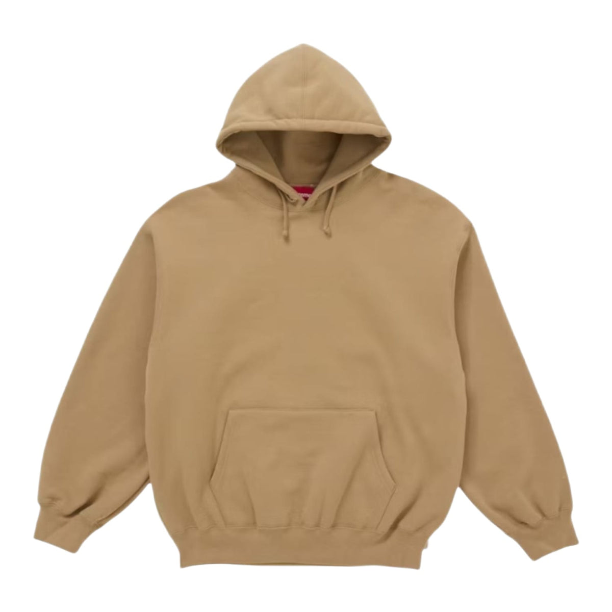 Supreme Satin Appliqué Hooded Sweatshirt (FW25) Brown