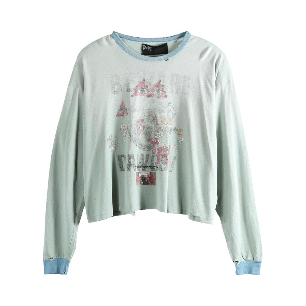 Paly Hollywood Mstr Me Tonal Long-Sleeve Tee 'Baby Blue'