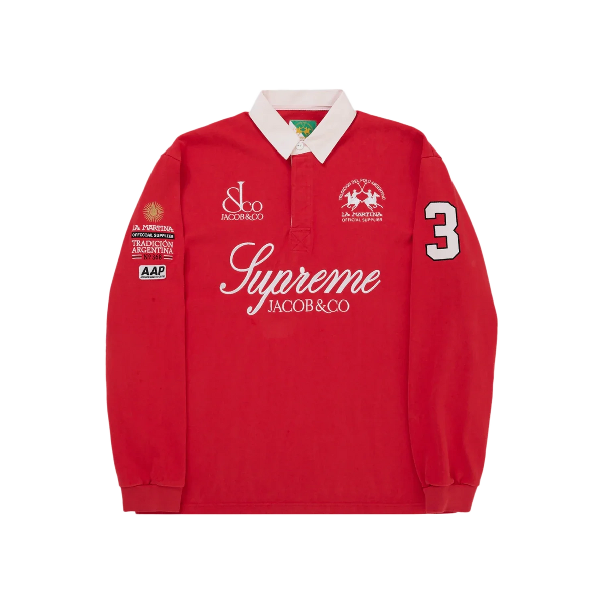 Supreme La Martina Rugby Red