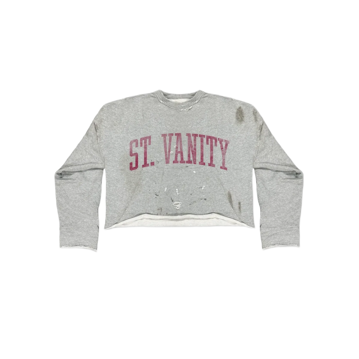 Saint Vanity Sun Devils Crewneck Grey