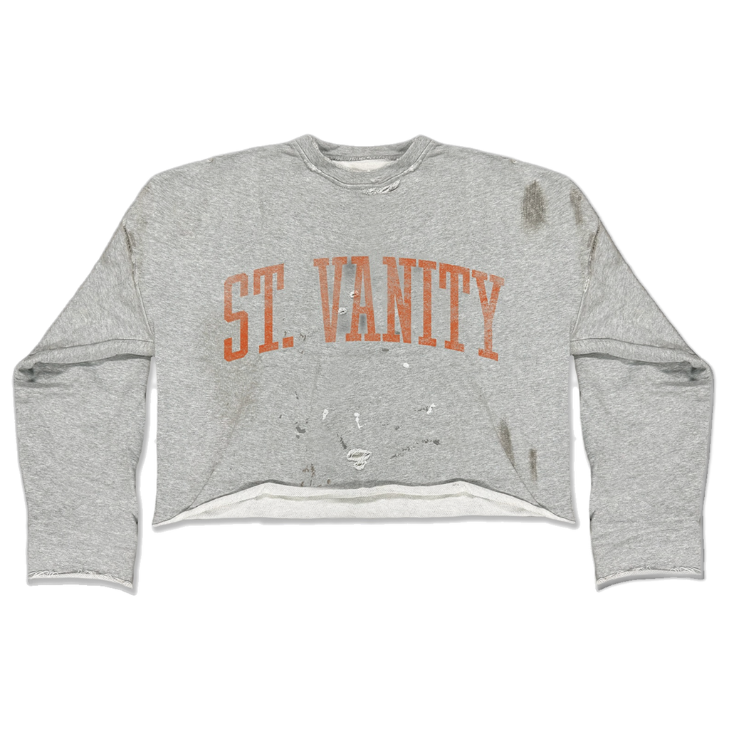 Saint Vanity Canes Crewneck Exclusive Grey