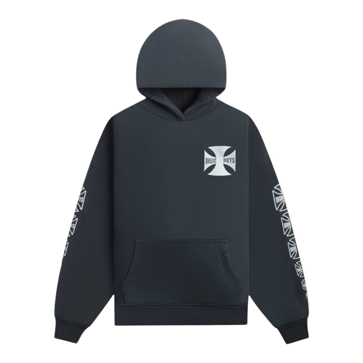 Rhude Boys Hoodie Vintage Black