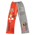 Saint Vanity What The Saint Sweatpants Grey Orange