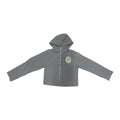 Saint Vanity Nylon Hooded Zip Up Jacket Grey