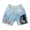 Paly Hollywood Sweat Shorts Baby Blue 1/100