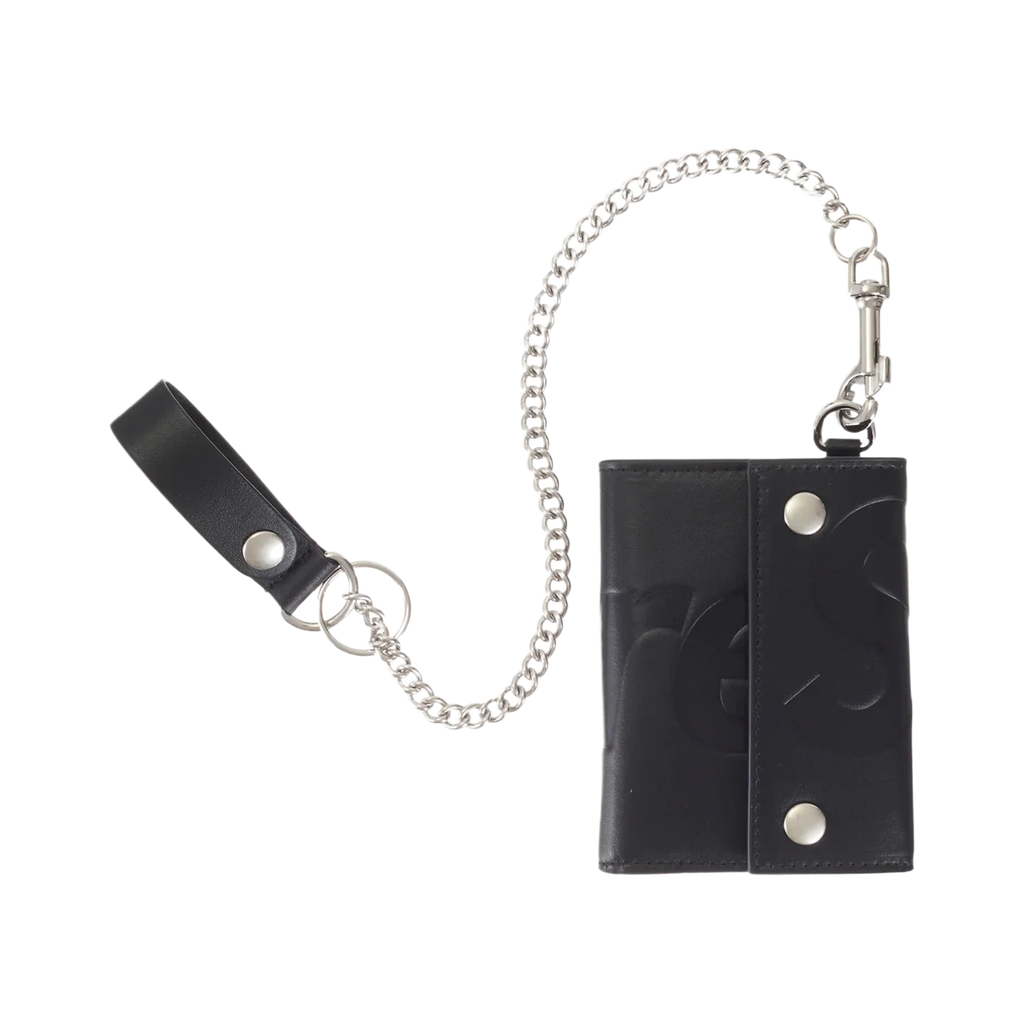 Supreme Leather Chain Wallet (SS26) Black