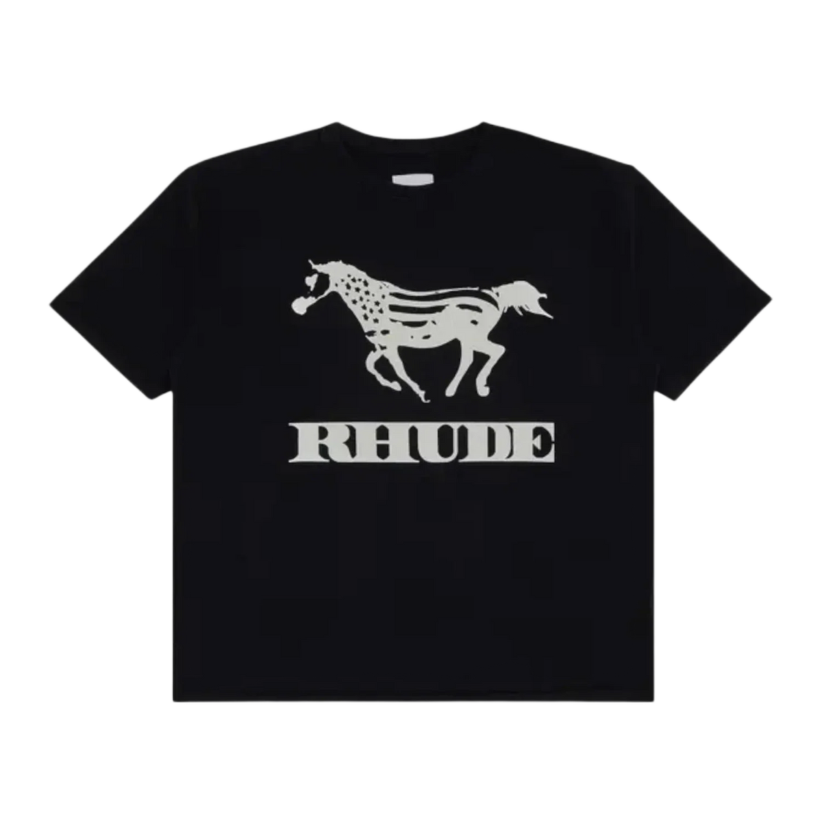 Rhude Dinero Tee Vintage Black