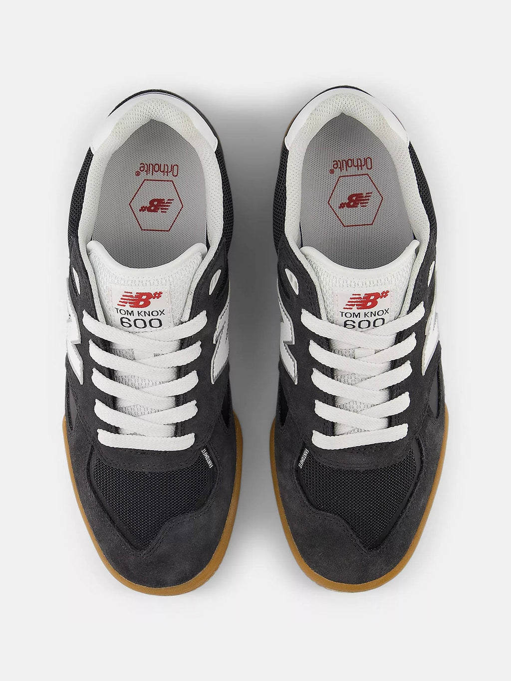 600 Tom Knox Dark Grey/White Shoes