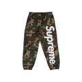 Supreme Satin Applique Sweatpant (SS26) Woodland Camo