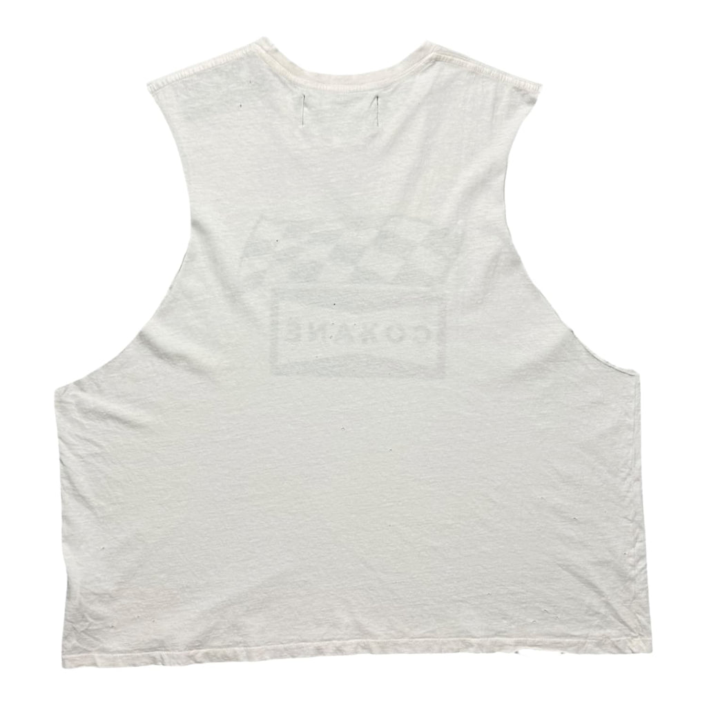 Paly Hollywood Cokane Reversible Cutoff T-Shirt Cream