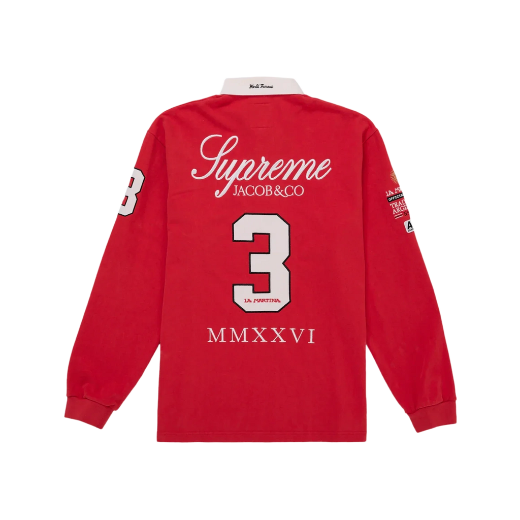 Supreme La Martina Rugby Red