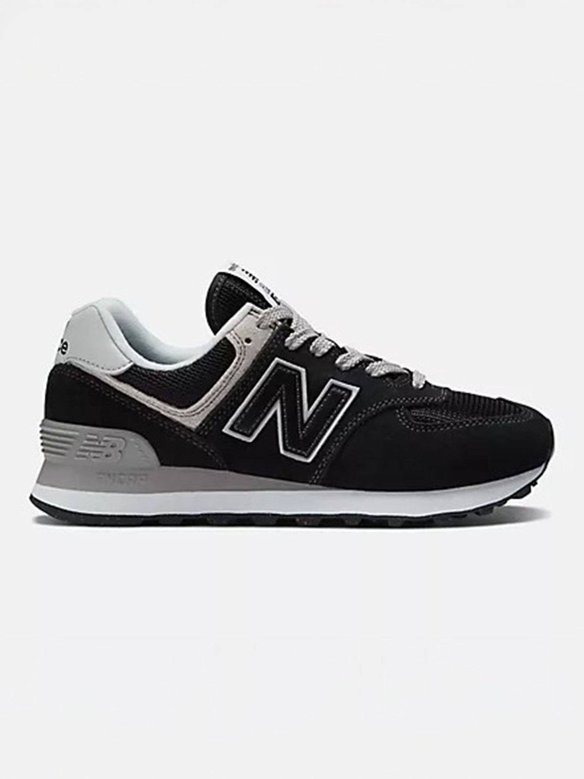 574 Black/White Shoes