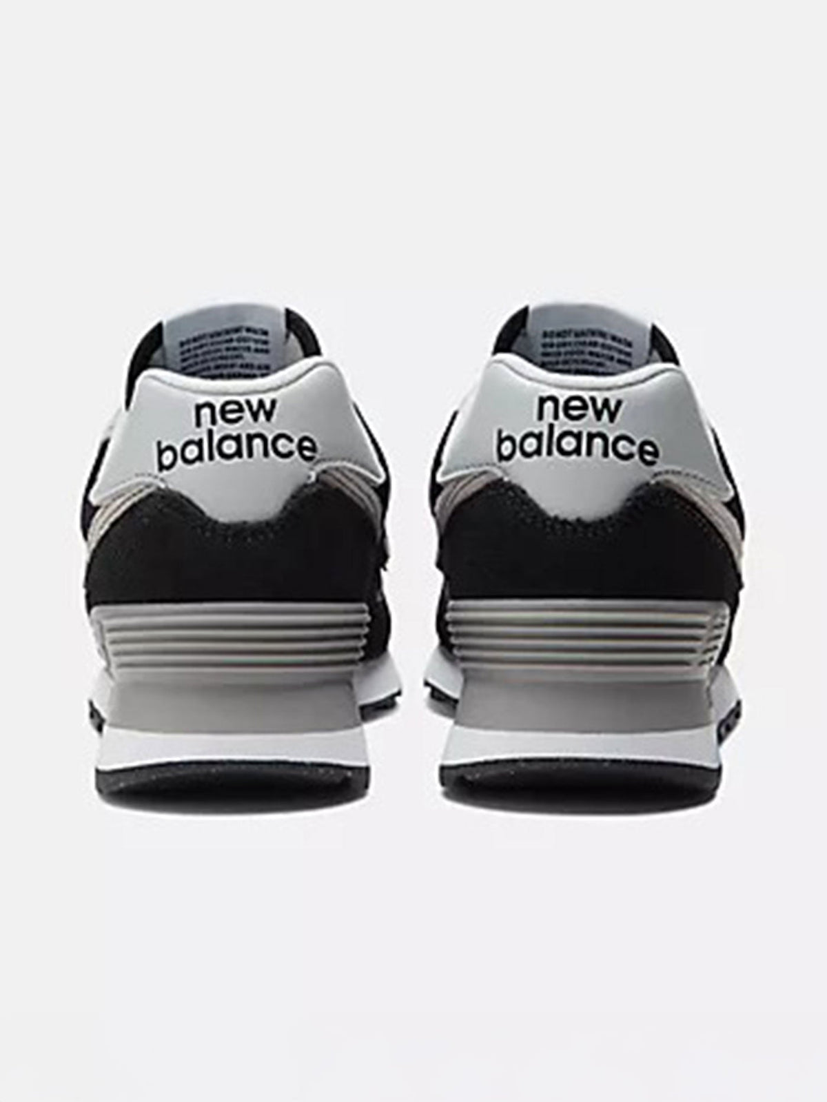 574 Black/White Shoes