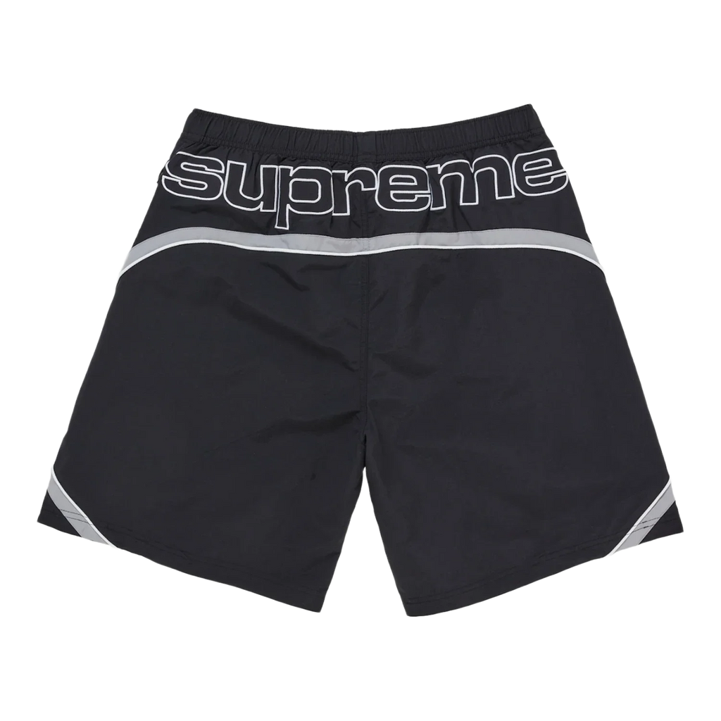 Supreme Paneled Water Short Black