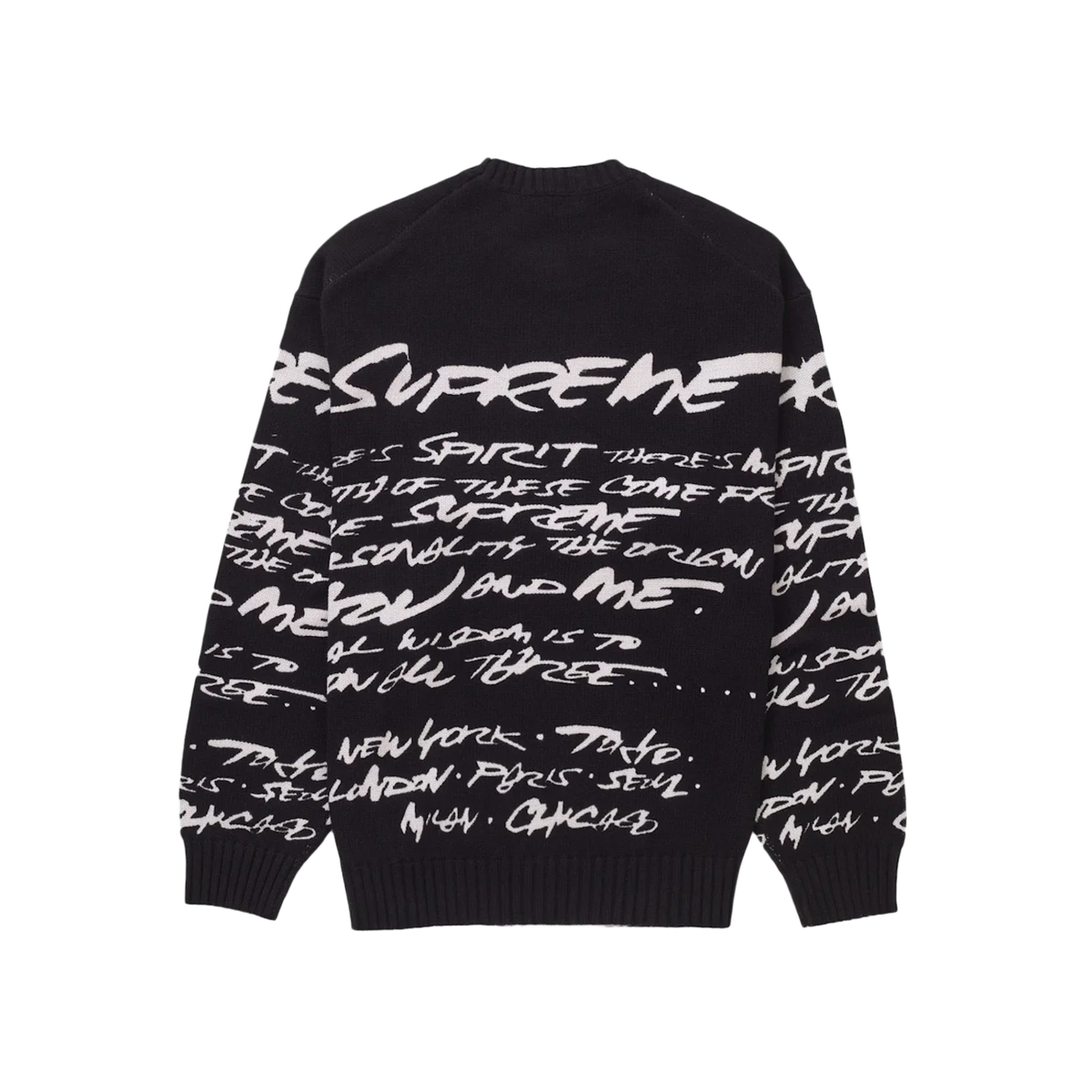 Supreme Futura Sweater Black