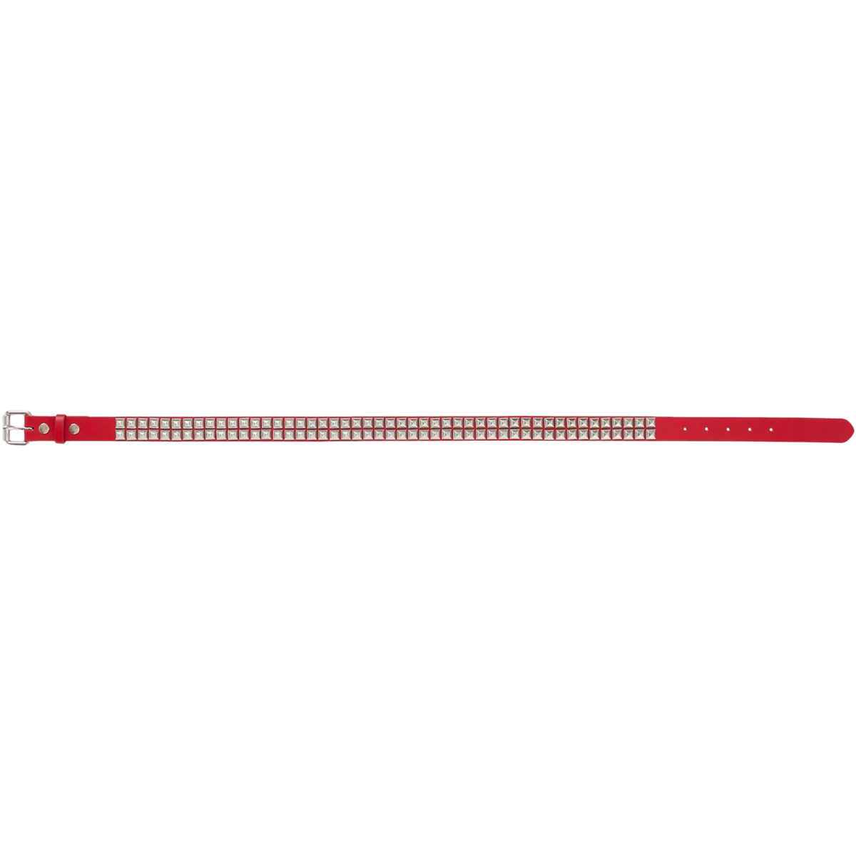 Supreme Studded Leather Belt (SS26) Red