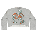 Saint Vanity Canes Crewneck Exclusive Grey